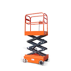 Подъемник ножничный самоходный 240 кг 4/6 м TOR GTJZ DC аккумуляторный