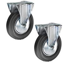 Колесо неповоротное резина FC 54 125 мм (F) Колесо неповоротное резина FC 54 125 мм (F)