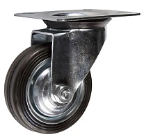 Колесо поворотное резина SC 63 160 мм РФ