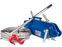 Лебедка рычажная тросовая TOR МТМ 800 0,8 т L=20м (стальной корпус) Лебедка рычажная тросовая TOR МТМ 800 0,8 т L=20м (стальной корпус)