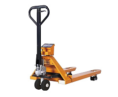 Тележка гидравлическая с весами 2000 кг 1150 мм полиуретановые колеса TOR AC-CW2 (серия DR)*