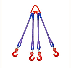 Строп текстильный TOR 4СТ 2,1 т 5,5 м 30 мм