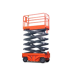 Подъемник ножничный передвижной 500 кг 6/8 м TOR GTJY AC 220В сетевой