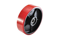 Колесо полиуретан 200х50 мм с подшипником для тележек гидравлических BF/WB/RHP/BFS Колесо полиуретан 200х50 мм с подшипником для тележек гидравлических BF/WB/RHP/BFS