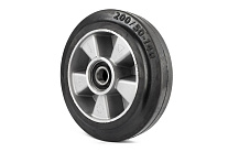 Колесо резиновое 200х50 мм с подшипником для тележек гидравлических BF/WB/RHP/BFS