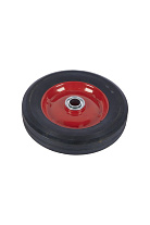 Колесо литое резиновое 200 мм SR1500 несимметричное (шариковый подшипник)