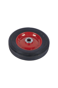 Колесо литое резиновое 200 мм SR1500 несимметричное (шариковый подшипник) Колесо литое резиновое 200 мм SR1500 несимметричное (шариковый подшипник)
