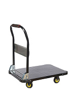 Тележка платформенная 600 кг TOR PH600 (720х470) со складной ручкой (пластиковые колеса 100 мм) Тележка платформенная 600 кг TOR PH600 (720х470) со складной ручкой (пластиковые колеса 100 мм)