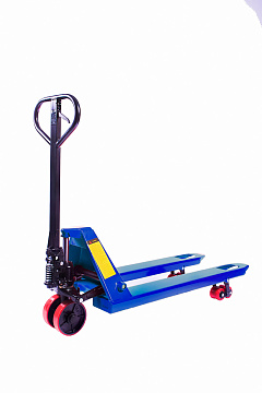 Тележка гидравлическая 2500 кг 1150 мм полиуретановые колеса TOR DF-III#