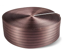 Лента текстильная TOR 7:1 180 мм 27000 кг (коричневый) (Q)