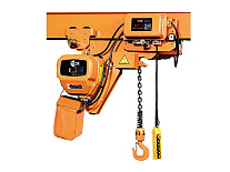 Таль передвижная с уменьшенной строительной высотой  2т  6м 380В электрическая цепная TOR HHBDSL-02