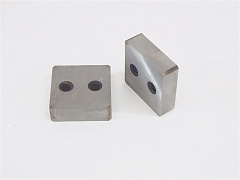 Комплект ножей для станков резки арматуры GQ40 PRO 83х83х26 (Blades Double Hole) (Z)