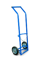 Тележка для пропановых баллонов TOR ПР-1, 1 баллон (литые колеса 250 мм) Тележка для пропановых баллонов TOR ПР-1, 1 баллон (литые колеса 250 мм)