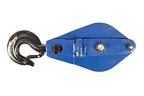 Блок монтажный однорольный с крюком TOR 3,2 т с откидной щекой Блок монтажный однорольный с крюком TOR 3,2 т с откидной щекой