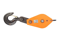 Блок монтажный двухрольный с крюком TOR HQG(L) K2-1 т Блок монтажный двухрольный с крюком TOR HQG(L) K2-1 т